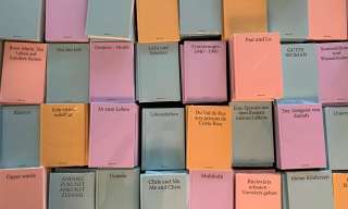 43 Bücher entstanden im Rahmen der Edition Unik in Bern.