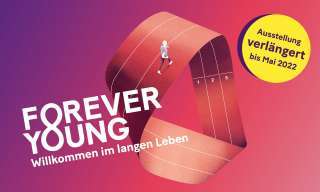 Illustration: Verlängerung der Ausstellung «forever young. Willkommen im langen Leben» im Berner Generationenhaus.