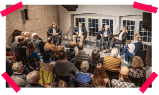 Podiumsdiskussion im Polit-Forum Bern. 