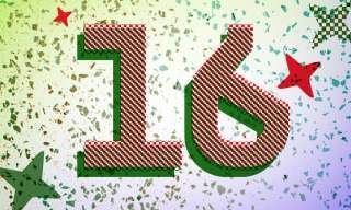 Adventskalender Lametta für alle Türchen 16