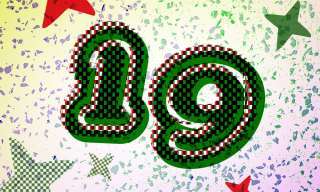 Adventskalender Lametta für alle Türchen 19