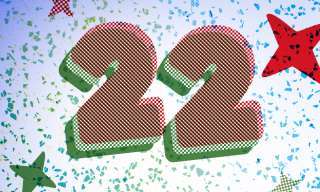 Adventskalender Lametta für alle Türchen 22