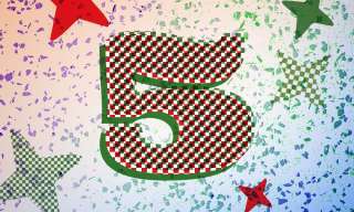 Adventskalender Lametta für alle Türchen 5