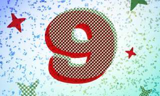 Adventskalender Lametta für alle Türchen 9